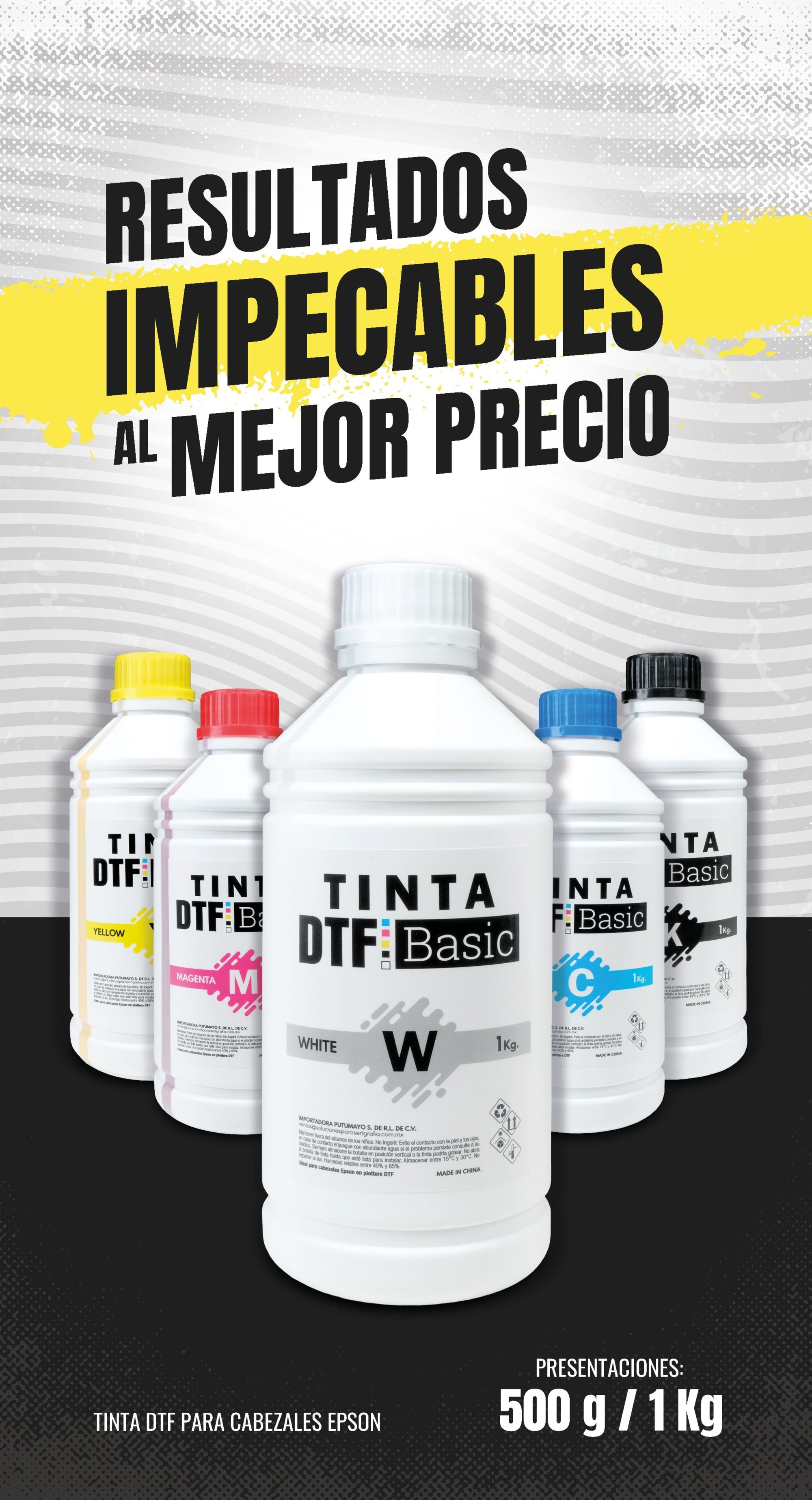 1. Tintas DTF