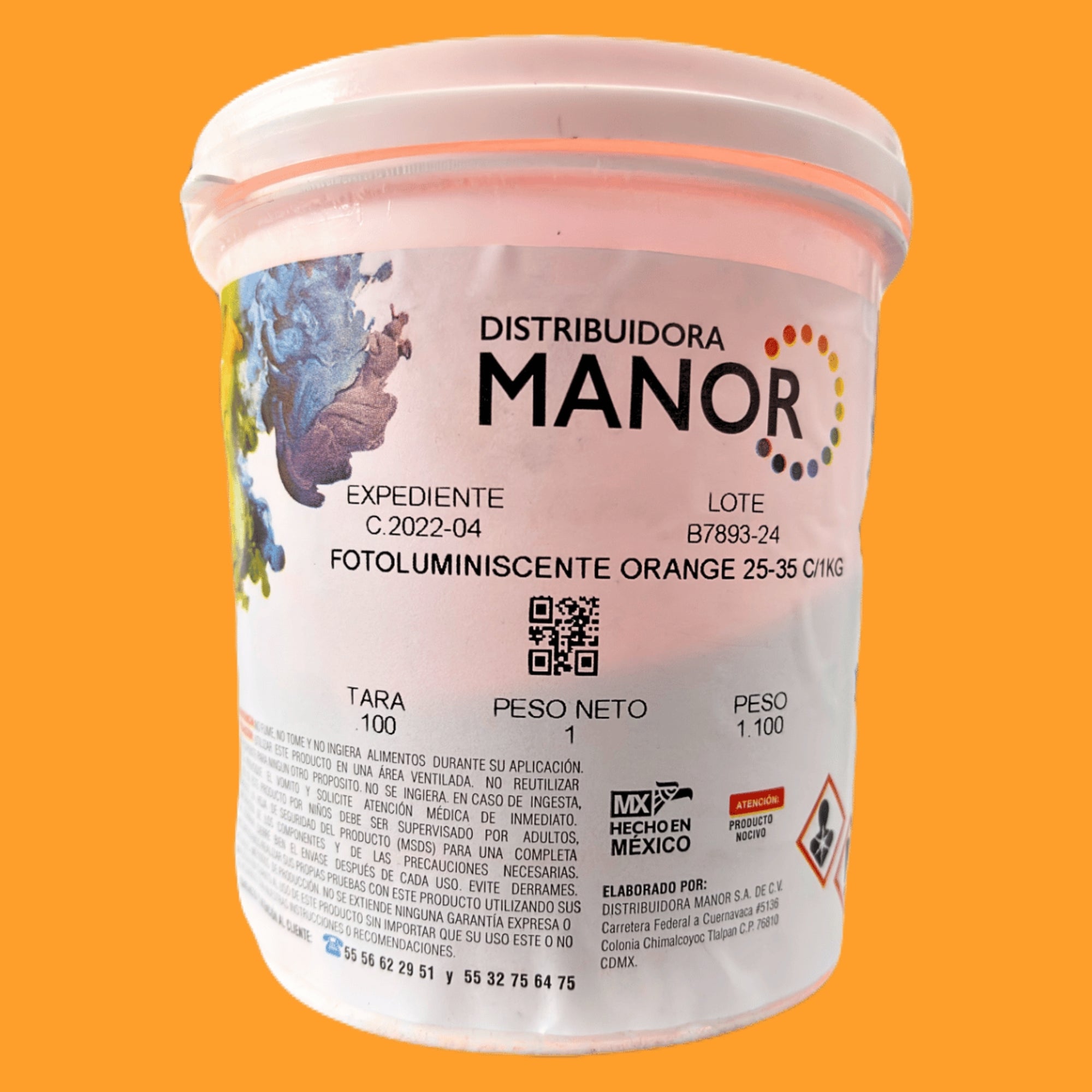 PIGMENTO FOTOLUMINISCENTE NARANJA